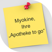 MYOKINE, IHRE „APOTHEKE TO GO“